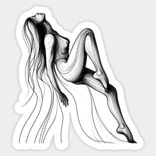 Woman Sticker